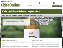 Tablet Screenshot of cideronline.com